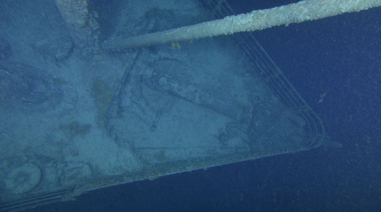 El Titanic en esta fotografía del sábado 28 de agosto del 2010. AP