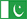 country flag of Pakistan