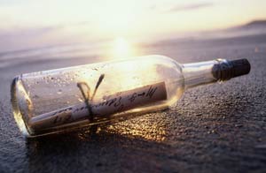 La botella fue encontrada en la costa norte de EEUU/Getty Images 