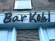 Bar Kohl Edinburgh