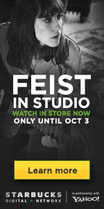 Feist in studio - Watch in store now
