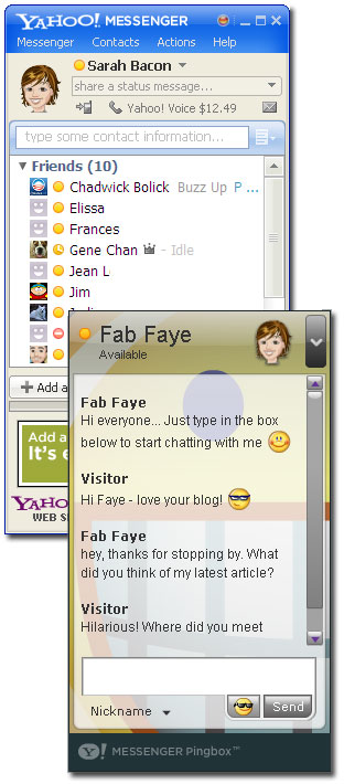 old version yahoo messenger for mac