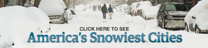In Pictures: America's Snowiest Cities