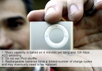 Apple's iPod shuffle.
