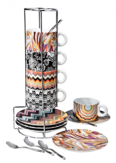 Missoni cups and saucers for Target