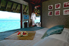 View at InterContinental Bora Bora Resort