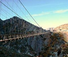 Puente de Ojuela in the northen Mexican state of Durango