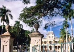 Iolani Palace, in Honolulu, HI