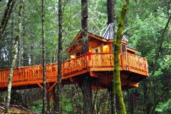 Vertical Horizons Treehouse Paradise in Cave Junction, Ore.