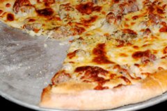Boston; Santarpio's Pizza 