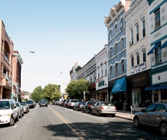 Main Street in Nyack, N.Y.