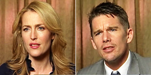 Actors Gillian Anderson, Ethan Hawke recall 9/11(AP)