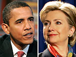 (L-R) Barack Obama (AP); Hillary Clinton (AP)