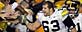 Iowa offensive lineman Julian Vandervelde celebrates with fans after winning 21-10 against Penn State Saturday, Sept. 26, 2009, in State College, Pa. (AP Photo/Carolyn Kaster)