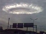 Halo cloud in Moscow (YouTube video)