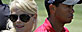 Tiger Woods' wife, Elin Nordegren, rides next to Woods after winning the US Open championship at Torrey Pines Golf Course on in this June 16, 2008 file photo. (AP Photo/Chris Carlson, File)
