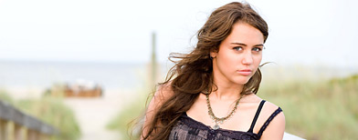 Miley  Cyrus in &#39;The Last Song&#39; (Touchstone Pictures)
