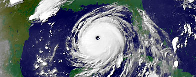 Hurricane Katrina. (AP Photo/NOAA)