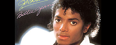 Michael  Jackson Billy Jean album cover (Epic Records)
