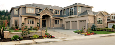 Huge suburban home (Thinkstock)