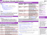 Cheat Sheet for the YUI Loader Utility.