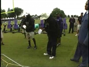 Snoop Dogg At Ravens Training Camp