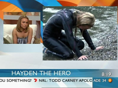 Hayden the hero @ Yahoo! Video