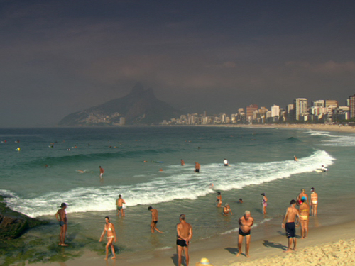 Ipanema Beach, Rio De Janeiro,