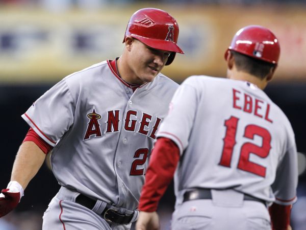 Angel tweets: Maybe now Trout might crack the lineup