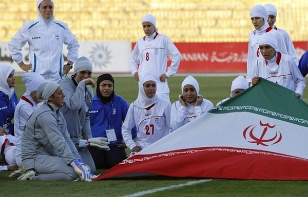 Iranian women’s soccer team forfeits 2012 qualifier over head scarves