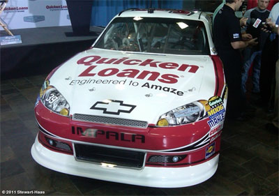 TONY STEWART signs Quicken Loans as sponsor for 2012 NASCAR season