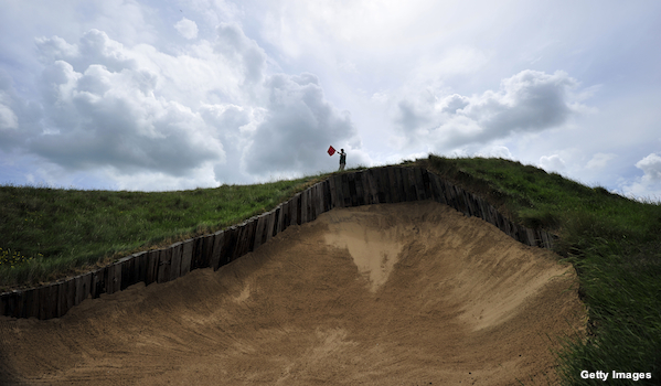 Notice to golfers at Royal St. George’s: Stay out of this bunker