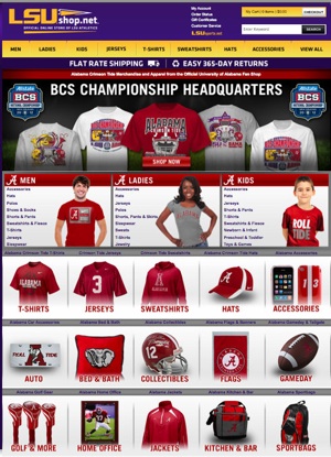 Alabama fans land first national championship jab in LSU’s online shop *UPDATED*