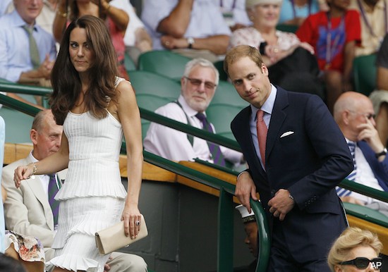 Pics: Prince William and the Duchess of Cambridge visit Wimbledon