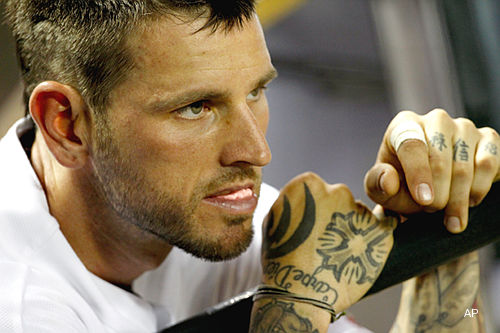'Tatman' Roberts covers Dbacks on field himself with tattoos