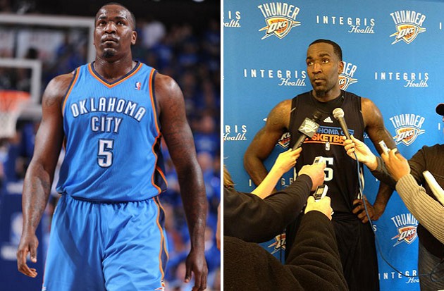 Kendrick Perkins drops 32 pounds, bucking the lockout trend