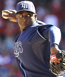 Rafael Soriano has a career ERA of 2.73. He had 45 saves in 2010 and a 1.73 ERA with Tampa Bay.