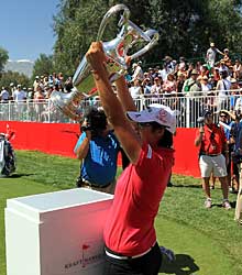 When Yani Tseng lifted the trophy at Mission Hills before her round, it seemed inevitable she' do it again several hours later. It didn't happen that way.