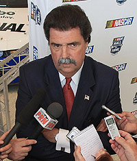 Mike Helton indicated NASCAR likely won't overturn the result at Richmond.