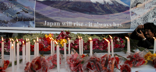 Japan quake/tsunami prayer ceremony