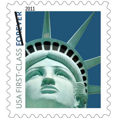 statue of liberty stamp first class. What do you think of the stamp