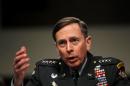 File photo of U.S. General Petraeus, commander of the international security assistance force and commander of U.S. Forces in Afghanistan, testifies at a Senate Armed Services committee on Capitol Hill in Washington