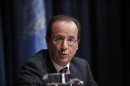 France's President Hollande speaks during a news conference after his speech at the 67th UN General Assembly in New York