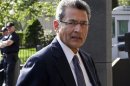 Rajat Gupta, a former Goldman Sachs Group Inc and Procter & Gamble board member, arrives at Manhattan Federal Court in New York