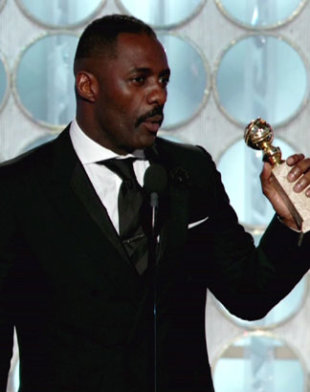 Idris Elba Wins Best Actor In Miniseries For &#039;Luther&#039; At Golden Globes
