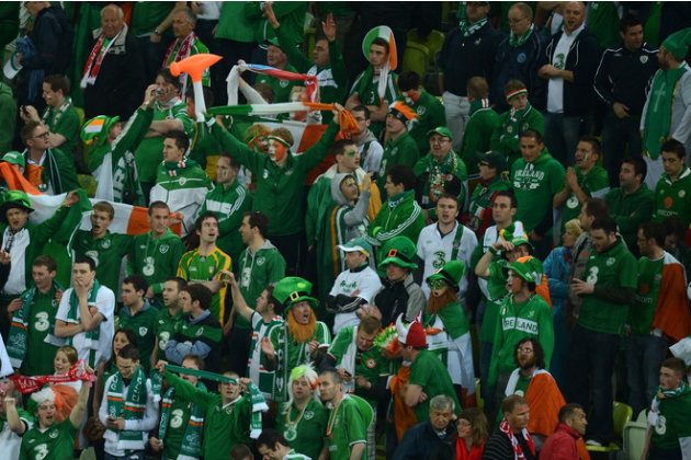 Irish Fans AFP/Getty Images