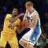 Duke forward Mason Plumlee (5) and Minnesota guard Austin Hollins (20) fight for a loose ball in the first half of an NCAA college basketball game at the Battle 4 Atlantis tournament, Thursday, Nov. 22, 2012, in Paradise Island, Bahamas. (AP Photo/John Bazemore)