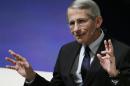Dr Anthony Fauci appears at the Washington Ideas Forum in Washington