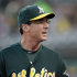 Oakland Athletics manager Bob Melvin is seen prior to the baseball game against the Texas Rangers Tuesday, Sept. 20, 2011, in Oakland, Calif. (AP Photo/Ben Margot)