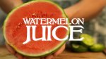 How to Make Watermelon Juice